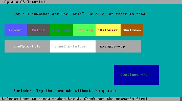 Aplaun OS Assembly