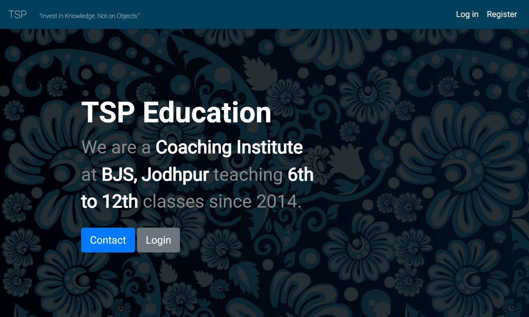 TSP Education PHP Portal